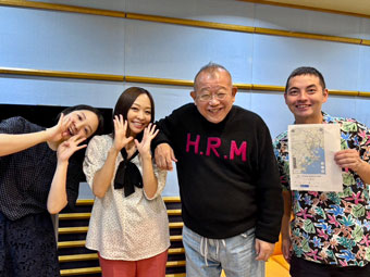 史上初?!過去と現在と未来が入り混じる放送